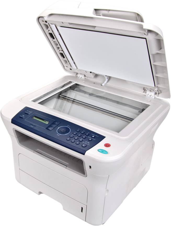 Printer with Scaner and Fax - Isolated